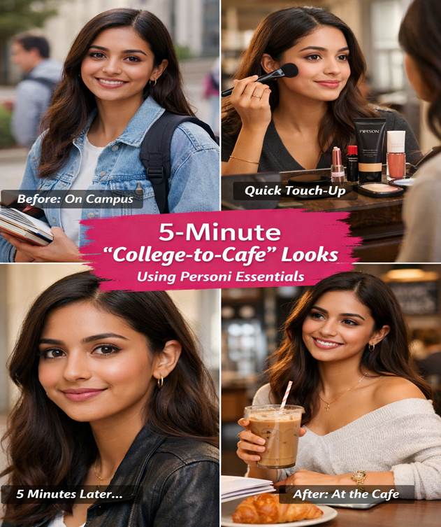 Personi Essentials: 5-Min College-to-Cafe Looks image